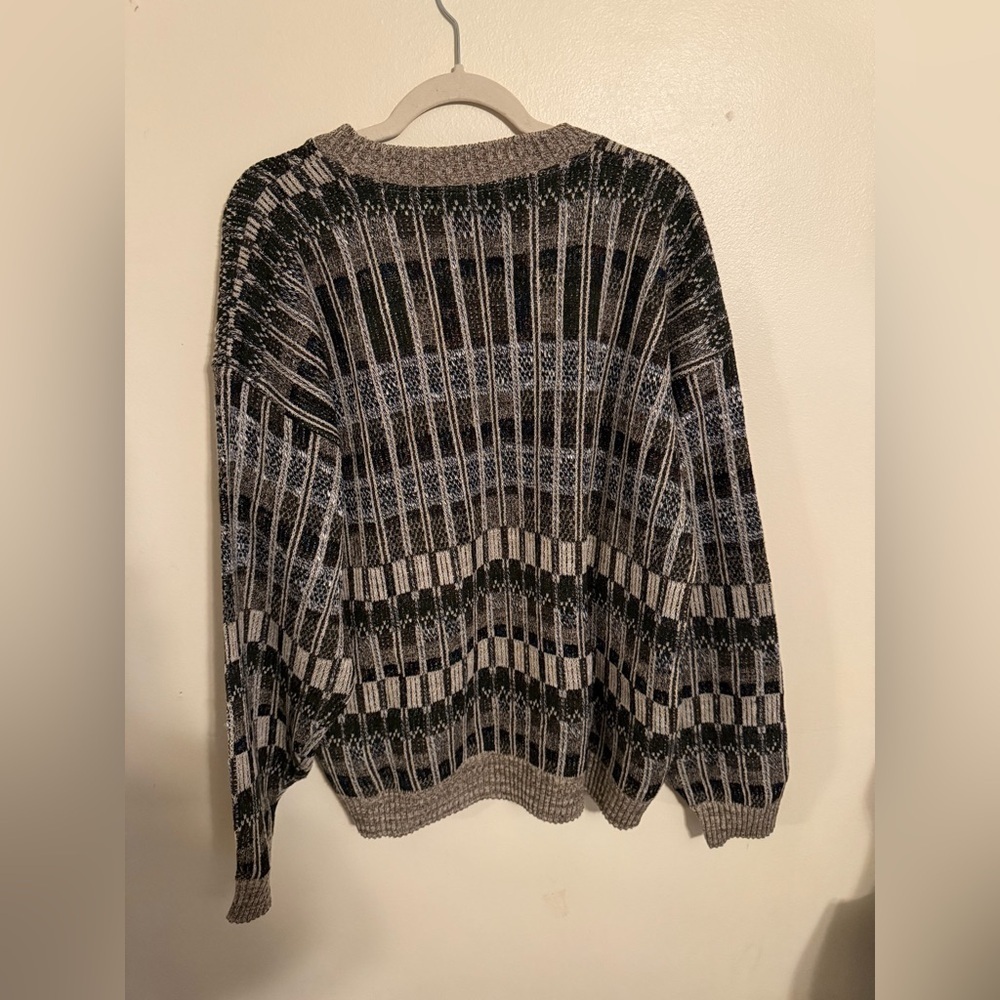 Protegé Collection Vintage 90s Textured Knit Sweater XL – Made in USA - Picture 3 of 6